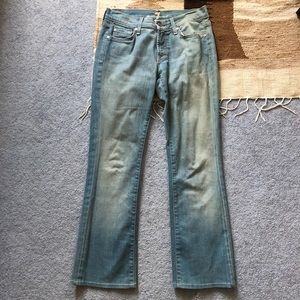 7 for all mankind bootcut jeans sz 27